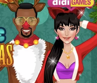 Christmas Games, Kanye West and Kim Christmas, Games-kids.com