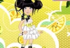 Girl Games, Kawaii Lemon Dress Up, Games-kids.com