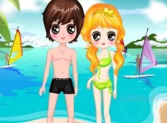 Girl Games, Kawaii Lover Beach, Games-kids.com