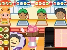 Cooking Games, Kelly Burger Stand, Games-kids.com