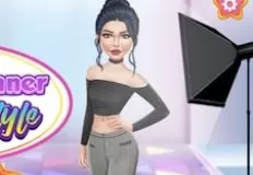 Celebrities Games, Kendall Jenner Fashion Style, Games-kids.com