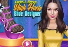 Celebrities Games, Kendall Jenner High Heels Designer, Games-kids.com