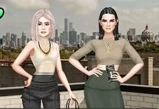 Celebrities Games, Kendall vs Kylie Yeezy Edition, Games-kids.com