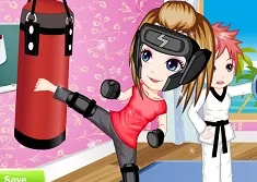 Girl Games, Kickboxing Classes, Games-kids.com