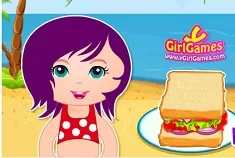 Cooking Games, Kids Beach Restaurant, Games-kids.com