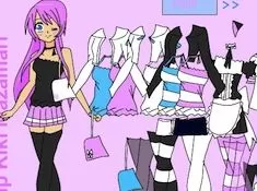 Girl Games, Kiki Dress Up, Games-kids.com