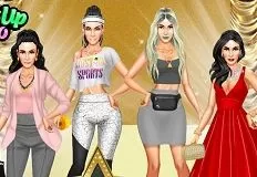 Celebrities Games, Kim K Busy Day, Games-kids.com