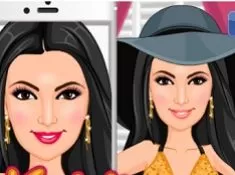 Celebrities Games, Kim Kardashian Selfie Addict, Games-kids.com