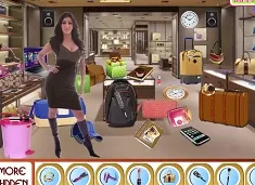 Celebrities Games, Kim Shopping Time, Games-kids.com