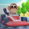 Racing Games, King Kong Kart Racing, Games-kids.com