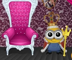 Minion Games, King Minion Royal Room, Games-kids.com