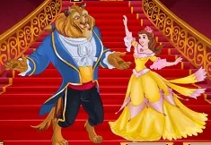 Beauty and The Beast Games, Kissing Beauty and the Beast, Games-kids.com