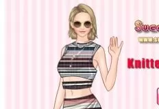 Girl Games, Knitted Dresses, Games-kids.com