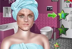 Celebrities Games, Kristen Stewart Beauty Secrets, Games-kids.com