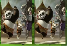 Kung Fu Panda Games, Kung Fu Panda Find the Differences, Games-kids.com