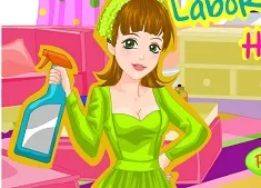 Girl Games, Laborious Housewife, Games-kids.com