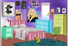 Girl Games, Lady Gaga Fan Bedroom Decor, Games-kids.com