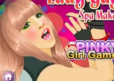 Celebrities Games, Lady Gaga Perfect Spa Makeover, Games-kids.com