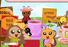 Cooking Games, Ladybug and Tea Room, Games-kids.com