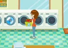 Washing Games, Laundry Manager, Games-kids.com