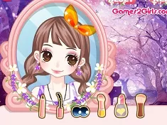 Girl Games, Lavender Love Makeover, Games-kids.com