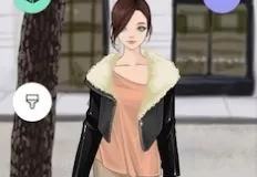 Girl Games, Leggins and Lattes Dress Up, Games-kids.com