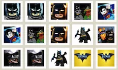 Lego Games, Lego Batman Movie Memory, Games-kids.com
