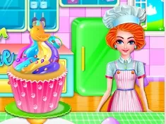 Cooking Games, Lemon Cupcake, Games-kids.com