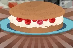 Cooking Games, Lemon Curd Sponge Cake, Games-kids.com