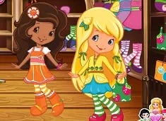 Strawberry Shortcake Games, Lemon Meringue and Orange Blossom Shopping Day, Games-kids.com