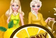 Princess Games, Lemony Girls at Prom, Games-kids.com