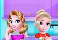 Frozen  Games, Little Bff Baking Cookies, Games-kids.com