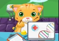 Animal Games, Little Cat Doctor, Games-kids.com