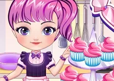 Girl Games, Little Cupcake Maker, Games-kids.com