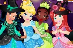 Princess Games, Little Disney Princesses Halloween, Games-kids.com