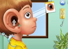 Doctor Games, Little Ear Doctor, Games-kids.com