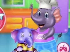 Animal Games, Little Elephant Day Care, Games-kids.com