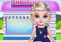 Princess Games, Little Elsa Fashion Shoes Design, Games-kids.com