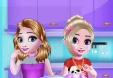 Frozen  Games, Little Girls Kitchen Time, Games-kids.com