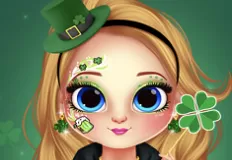 Dress Up Games, Little Lily St Patricks Day Photo, Games-kids.com