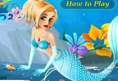 Mermaid Games, Little Mermaid, Games-kids.com