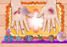 Nails Games, Little Nails Problem, Games-kids.com