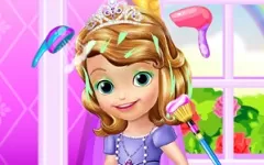 Sofia the First Games, Little Princess Hair Treatments, Games-kids.com