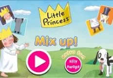 Princess Games, Little Princess Mix Up, Games-kids.com