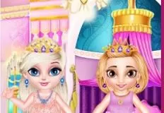 Princess Games, Little Sisters Princess Dress, Games-kids.com
