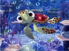 Finding Dory Games, Little Turtle Puzzle, Games-kids.com