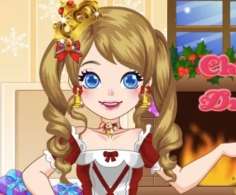 Christmas Games, Lolita Christmas Dress Up, Games-kids.com