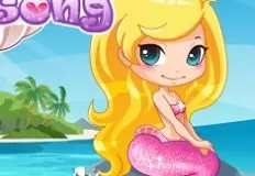 Mermaid Games, Lovely Mermaid Ocean Song, Games-kids.com