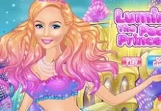 Barbie Games, Lumina The Pearl Princess, Games-kids.com