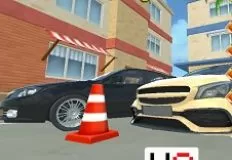 Cars Games, Lux Parking 3D Sunny Tropic, Games-kids.com